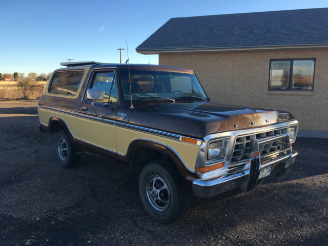 1978 Ford Bronco Ranger XLT Beautiful Little old lady owned super clean AC 1978 Ford Bronco Ranger XLT