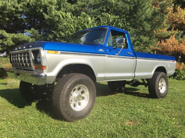 1978 FORD F-150 4X4 300 six 4-speed 1978 Ford F-150 CUSTOM