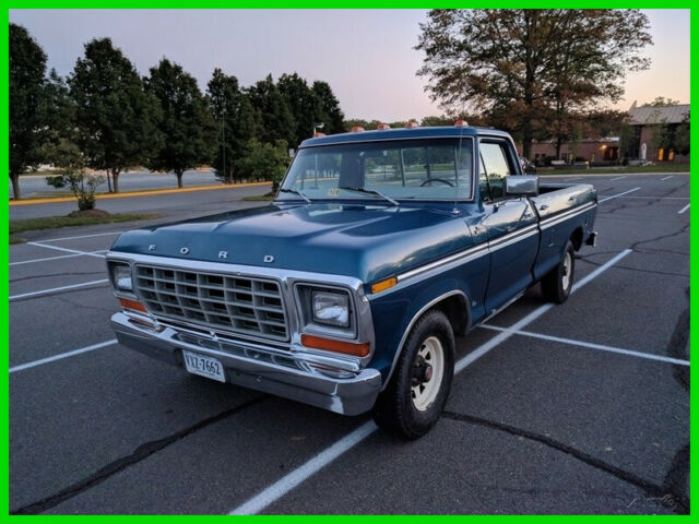 1978 Ford F-150 Pickup Truck 351M V8 Rebuilt 4-Spd Manual 74,000 Orig Miles 1978 Ford F-150