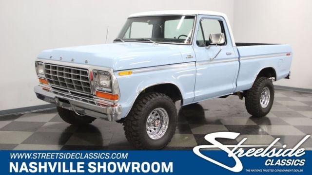 1978 Ford F-150 Ranger 4X4 Pickup Truck 351 M 3 Speed Automatic Classic Vintage 1978 Ford F-150 Ranger 4X4