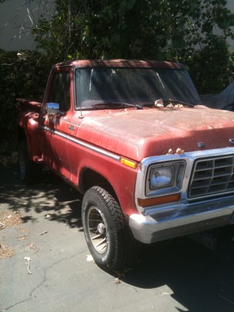 1978 Ford F-150 Ranger 4x4 Stepside/Flareside 1978 Ford F-150 Ranger