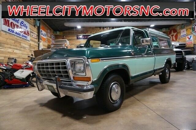 1978 Ford F-150 Ranger XLT 29,366 Miles Green V8 Automatic 1978 Ford F-150 XLT