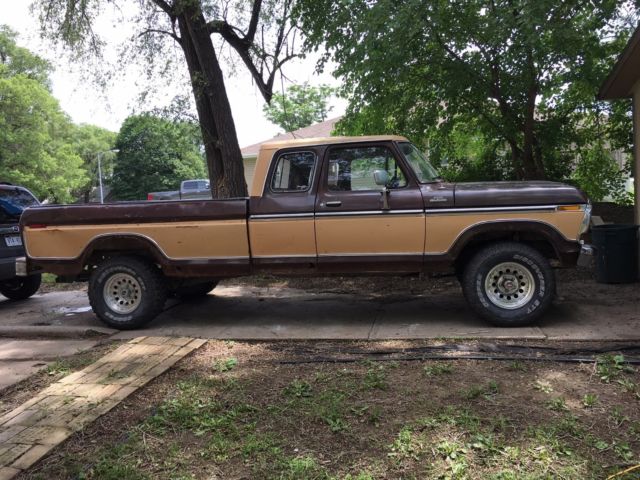 1978 Ford F-150 super cab, Ranger, long box, 4X4 w, mudders, NO RESERVE!!! 1978 Ford F-150