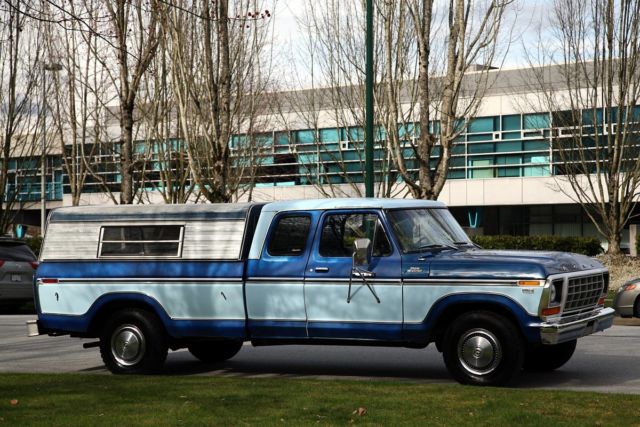 1978 Ford F-250 CUSTOM CAMPER SPECIAL - photo 10