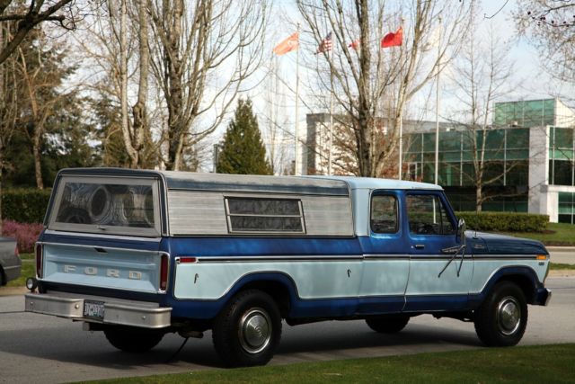 1978 Ford F-250 CUSTOM CAMPER SPECIAL - photo 8
