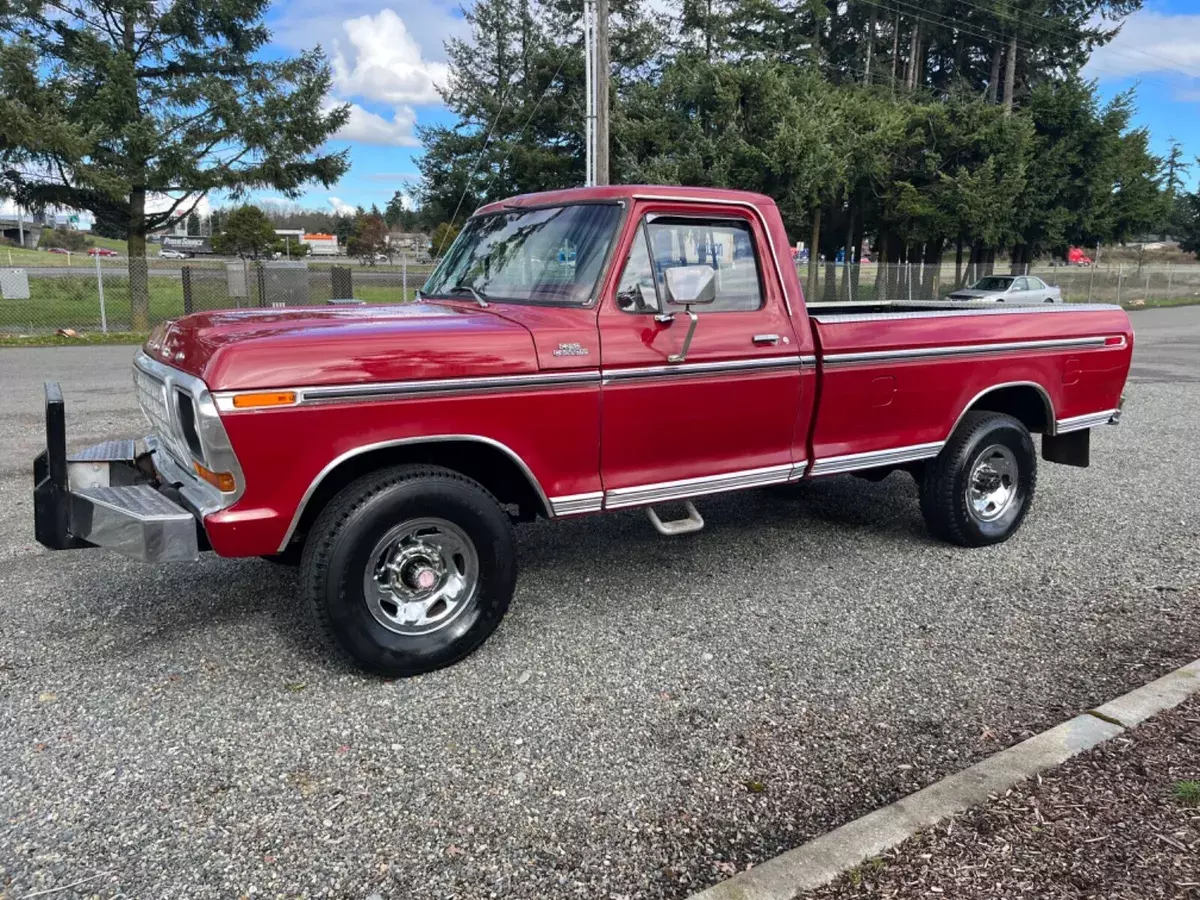 1978 Ford F-250 Ranger 4x4 Highboy 460 Manual 4WD Worldwide NO RESERVE 1978 Ford F-250