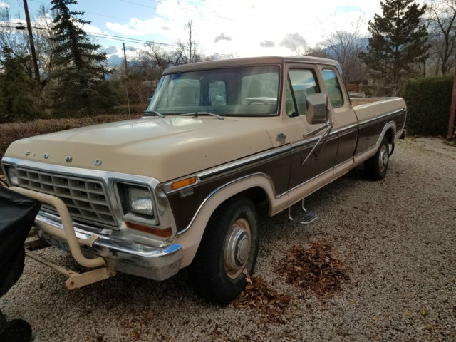 1978 FORD F-250 XLT RANGER SUPER CAB EXTREMELY LOW ORIGINAL MILES SURVIVOR 1978 Ford F-250 SUPER CAB