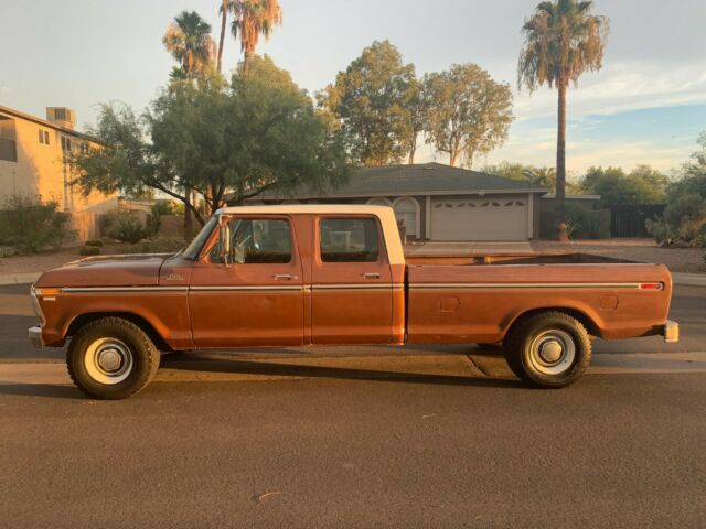 1978 Ford F-350 Crew Cab 460 V8 2WD Long bed A/C Original paint Survivor 1978 Ford F-350