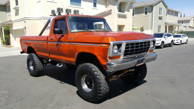 1978 Ford F-150 4X4 6 INCH LIFT 351 V8 CALIFORNIA TRUCK NO RESERVE - photo 2