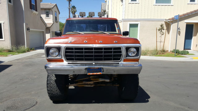1978 Ford F-150 4X4 6 INCH LIFT 351 V8 CALIFORNIA TRUCK NO RESERVE - photo 5