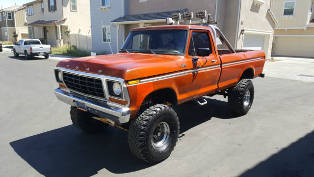 1978 Ford F-150 4X4 6 INCH LIFT 351 V8 CALIFORNIA TRUCK NO RESERVE - photo 8