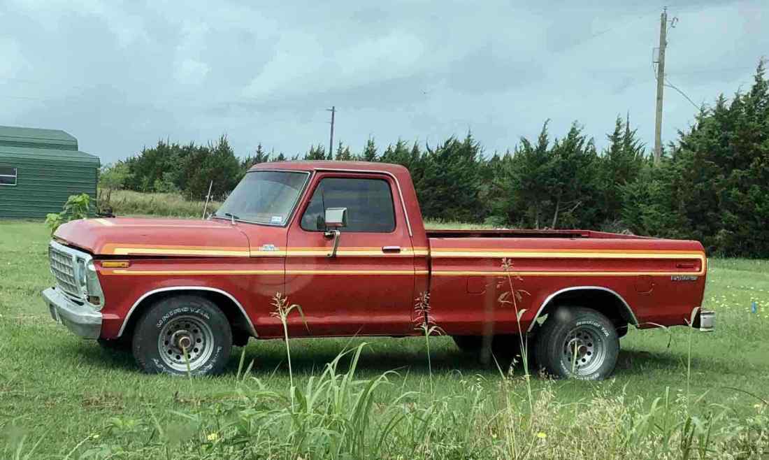 1978 Ford F150 Pickup Red RWD Automatic xlt 1978 Ford F150 xlt