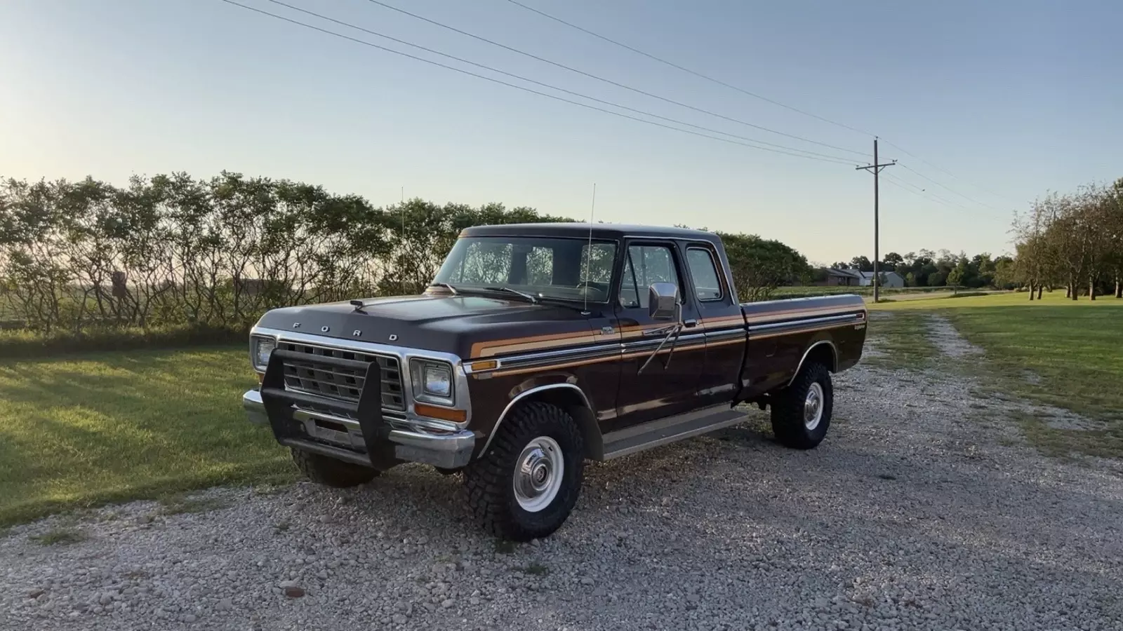 1978 Ford F250 Ranger Explorer Custom Camper Supercab