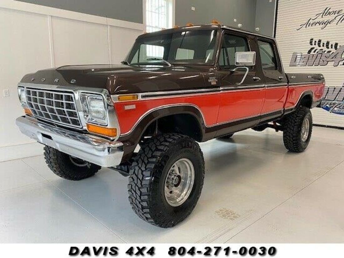 1978 Ford F250 Ranger 26821 Miles Brown Automatic 1978 Ford F250 Ranger