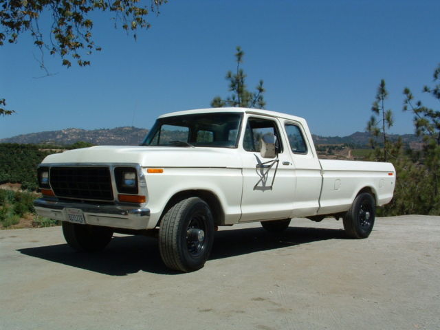 1978 FORD F250 SuperCab Calif.PickUp Super Clean, Low Miles 460/C6,Tilt,TowPkg 1978 Ford F-250