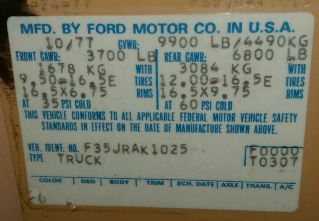 1978 Ford F-350 camper special - photo 9