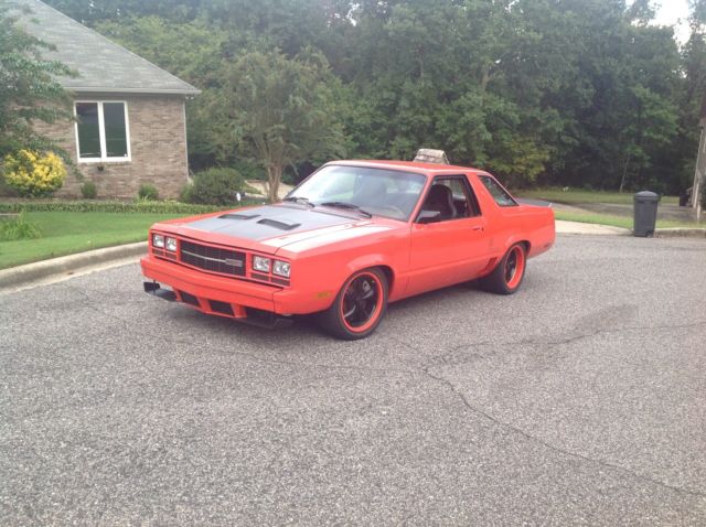 1978 Ford Fairmont Futura. One of a kind custom built street car! 1978 Ford Fairmont