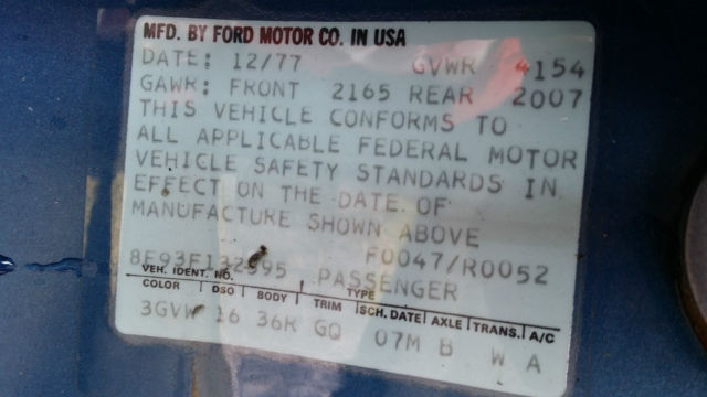 1978 Ford Fairmont Futura - photo 7