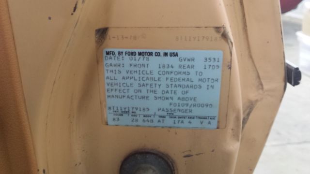 1978 Ford Other pinto runabout - photo 11