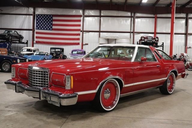 1978 Ford Thunderbird 82740 Miles Lipstick Red Coupe 302cid V8 Automatic 1978 Ford Thunderbird --