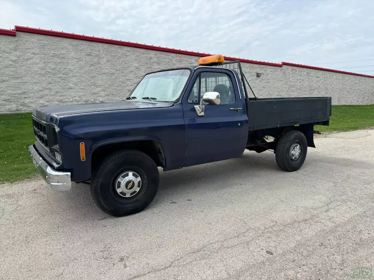 1978 GMC 3/4 TON FLATBED PICKUP TRUCK RUNS GREAT GREAT RESTORATION CANDIDATE 1978 GMC 3/4 Ton Pickup CHEVY SILVERADO SIERRA
