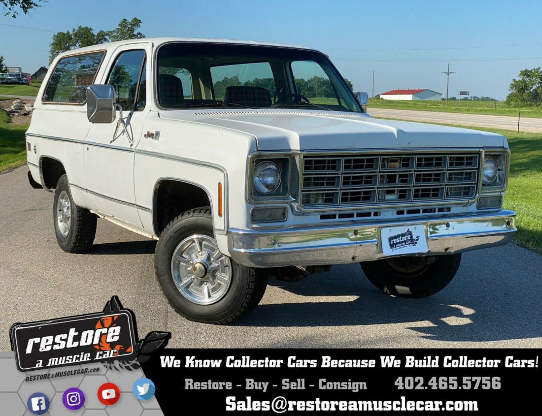 1978 GMC Jimmy K5 High Sierra, 4x4, 350ci - V8, Auto, White 1978 GMC Jimmy K5 High Sierra, 4x4, 350ci - V8, Auto, White
