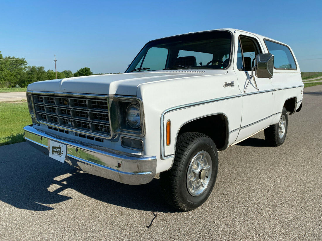 1978 GMC Jimmy K5 High Sierra, 4x4, 350ci - V8, Auto, White - photo 3