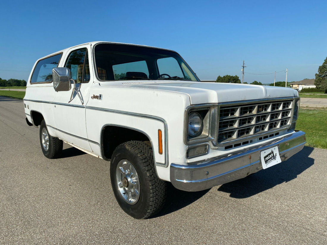 1978 GMC Jimmy K5 High Sierra, 4x4, 350ci - V8, Auto, White - photo 4