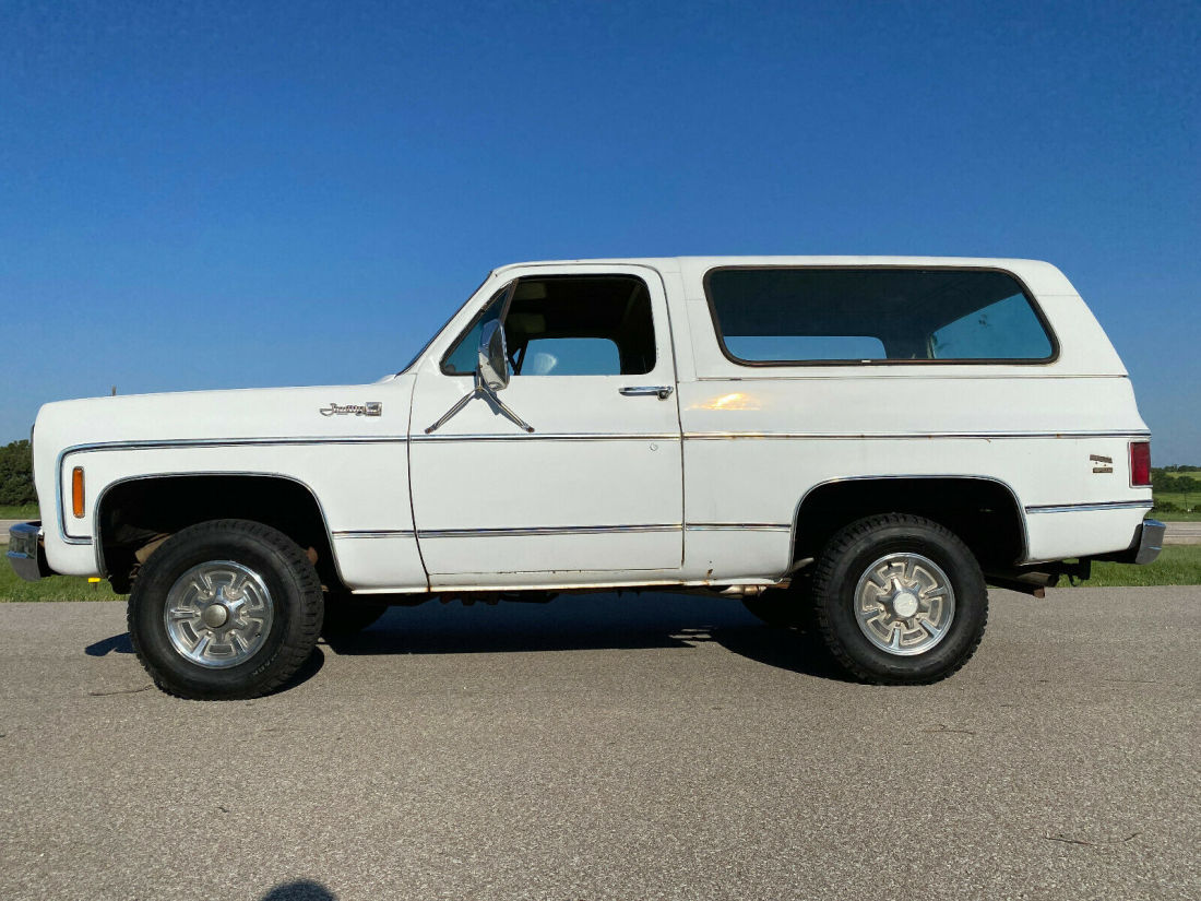 1978 GMC Jimmy K5 High Sierra, 4x4, 350ci - V8, Auto, White - photo 8