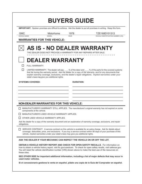 1978 GMC Motorhome - photo 10