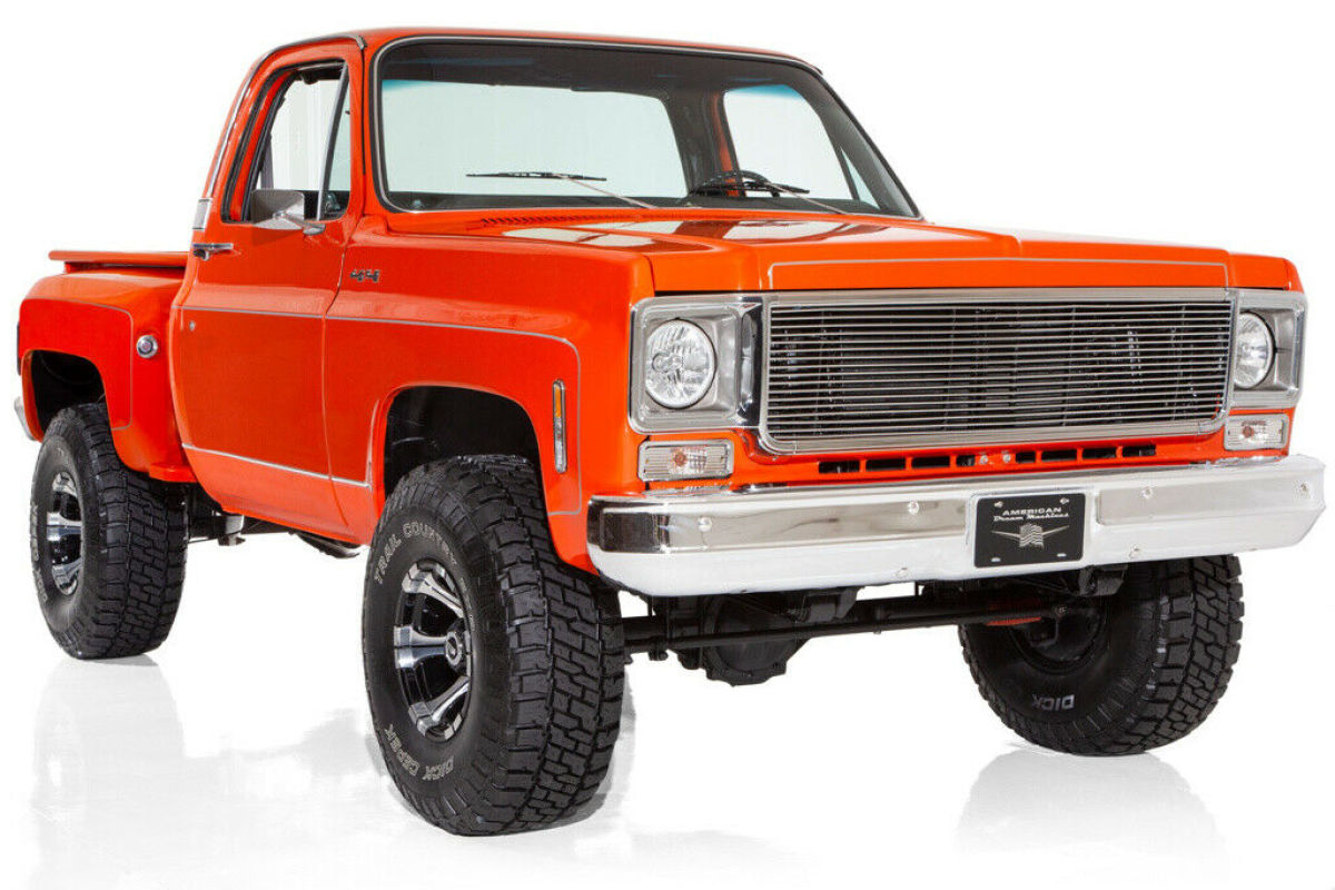 1978 GMC Pickup 4WD 1/2 Ton Orange/Black 355 Automatic - photo 2
