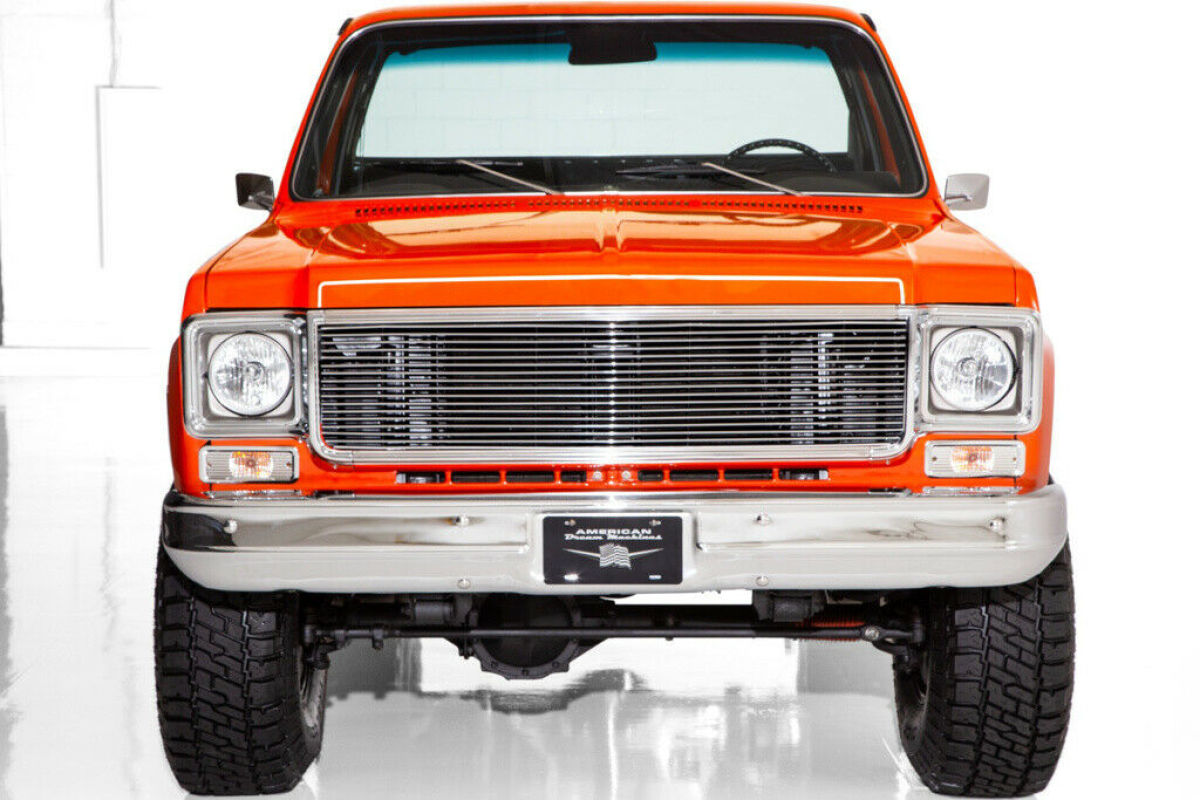 1978 GMC Pickup 4WD 1/2 Ton Orange/Black 355 Automatic - photo 3