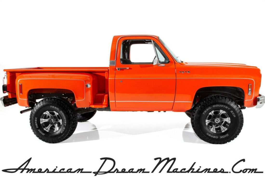1978 GMC Pickup 4WD 1/2 Ton Stepside 355 Auto Automatic Pickup Truck 1978 GMC Pickup 4WD 1/2 Ton Stepside 355 Auto