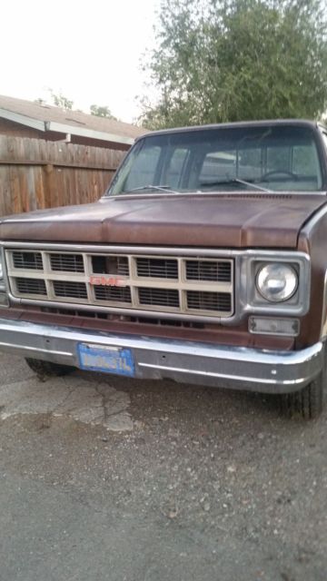 1978 GMC C35/C3500 Pickup C35 3 + 3 camper special - photo 2