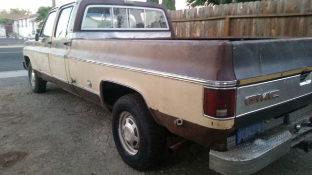 1978 GMC C35/C3500 Pickup C35 3 + 3 camper special - photo 7