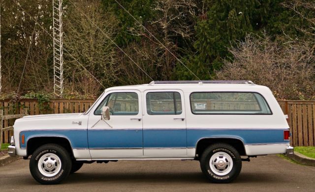 1978 GMC Sierra Suburban K2500 4x4 Barn Doors 1'Owner 20,000 Original Miles 1978 GMC Suburban Sierra