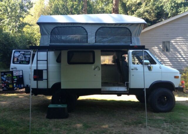 1978 GMC Vandura, Pathfinder 4x4, Pop Top 1978 GMC Vandura