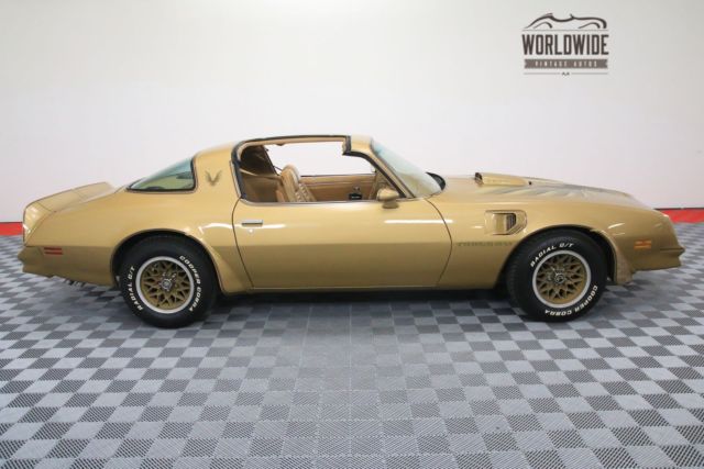 1978 Pontiac Trans Am SOLAR GOLD T-TOPS FACTORY A/C WINDOW STICKER - photo 10