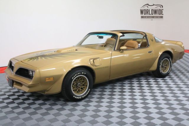 1978 Pontiac Trans Am SOLAR GOLD T-TOPS FACTORY A/C WINDOW STICKER - photo 4