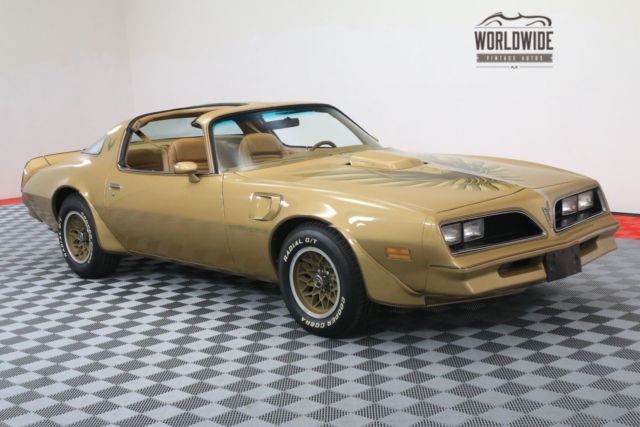 1978 Pontiac Trans Am SOLAR GOLD T-TOPS FACTORY A/C WINDOW STICKER - photo 6