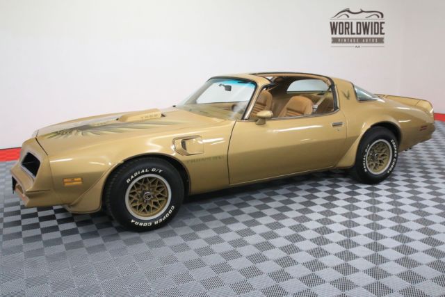 1978 Pontiac Trans Am SOLAR GOLD T-TOPS FACTORY A/C WINDOW STICKER - photo 7