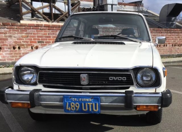1978 HONDA CIVIC CVCC HONDAMATIC First Generation California Car 1978 Honda Civic