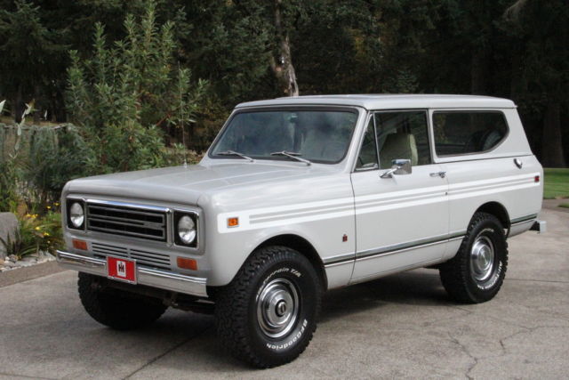 1978 IH Harvester Scout II Low Mileage RUST FREE ORIGINAL SURVIVOR NO RESERVE 1978 International Harvester Scout