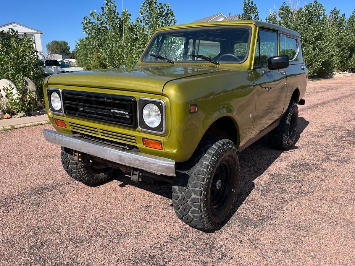 1978 IH Scout 2 Fully Restored Rebuilt everything!!!! 1978 International Harvester Scout