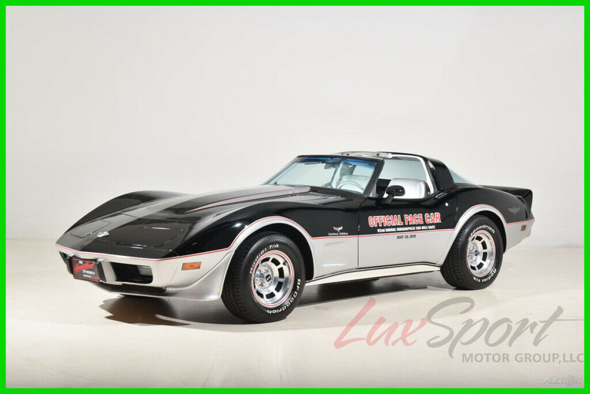 1978 Indianapolis 500 Official Pace Car Used Automatic Coupe 1978 Chevrolet Corvette Indianapolis 500 Official Pace Car