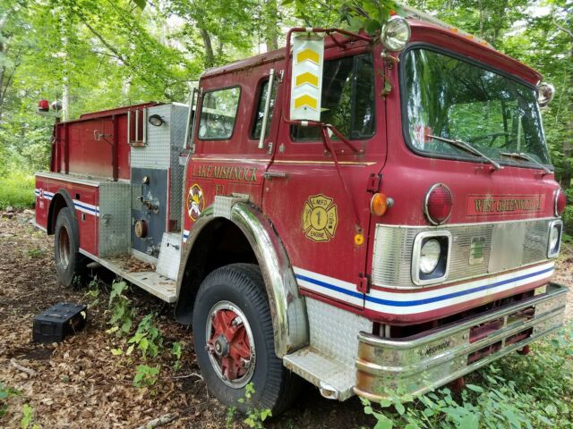 1978 International C01950B Fire Truck Tanker Runs and Drives DETROIT automatic 1978 International Harvester c01950b