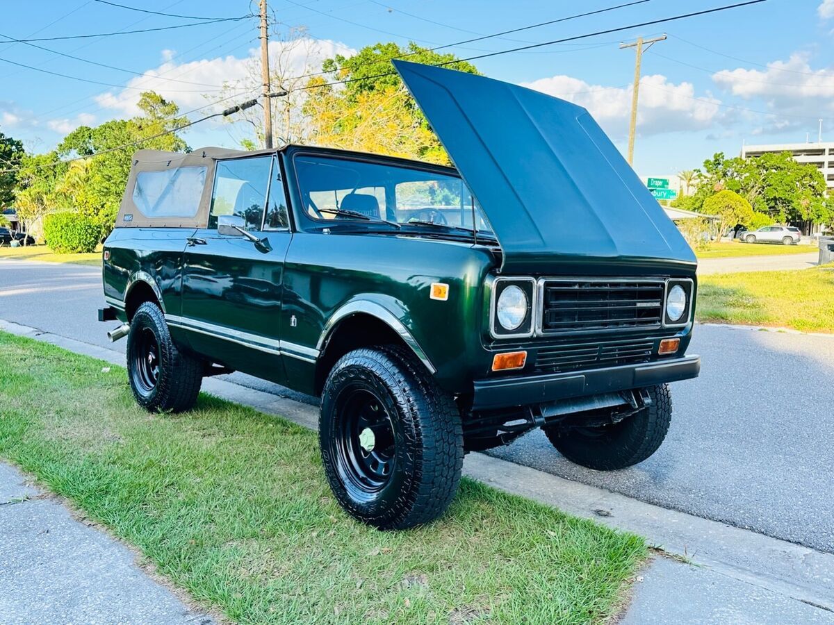 1978 International Harvester Scout 11 V8 304 Auto 4x4 Restored A/C Convertible - photo 13