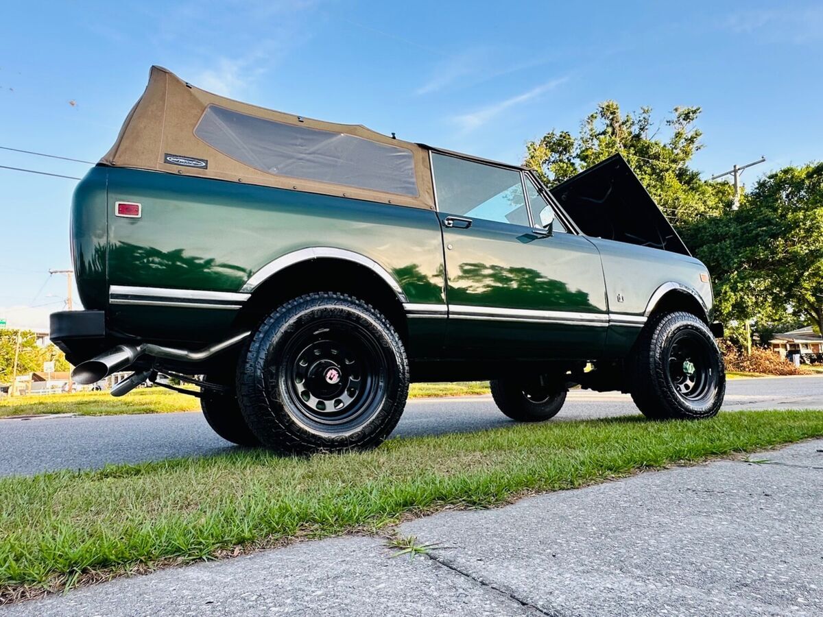 1978 International Harvester Scout 11 V8 304 Auto 4x4 Restored A/C Convertible - photo 2