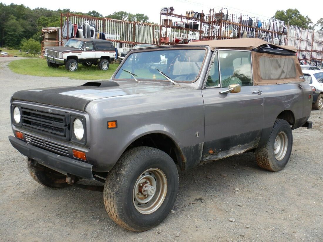 1978 International Scout II V8 4x4 Restoration Project Not Running Clear Title 1978 International Harvester Scout