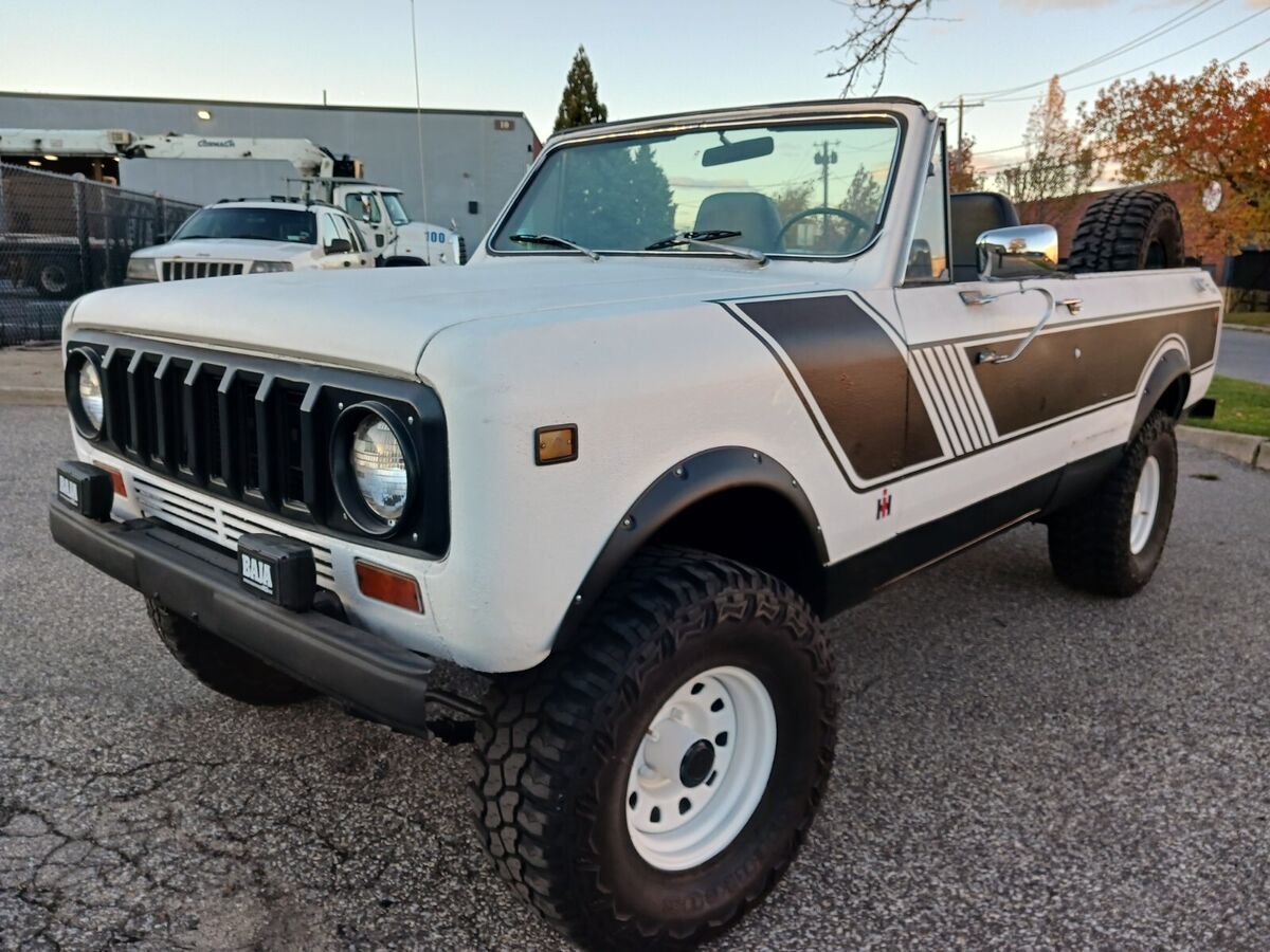 1978 INTERNATIONAL SCOUT RALLYE 345 V8 AUTO LIFTED 33" TIRES 36k MILES 4x4 NICE! 1978 International Harvester Scout